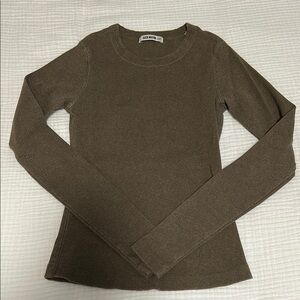 Buck Mason SURPLUS RIB L/S CREW